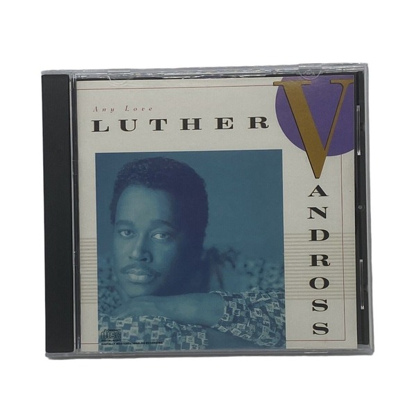 Luther Vandross - Any Love CD 1988 Epic Records R&B Soul Vocals - Picture 1 of 16